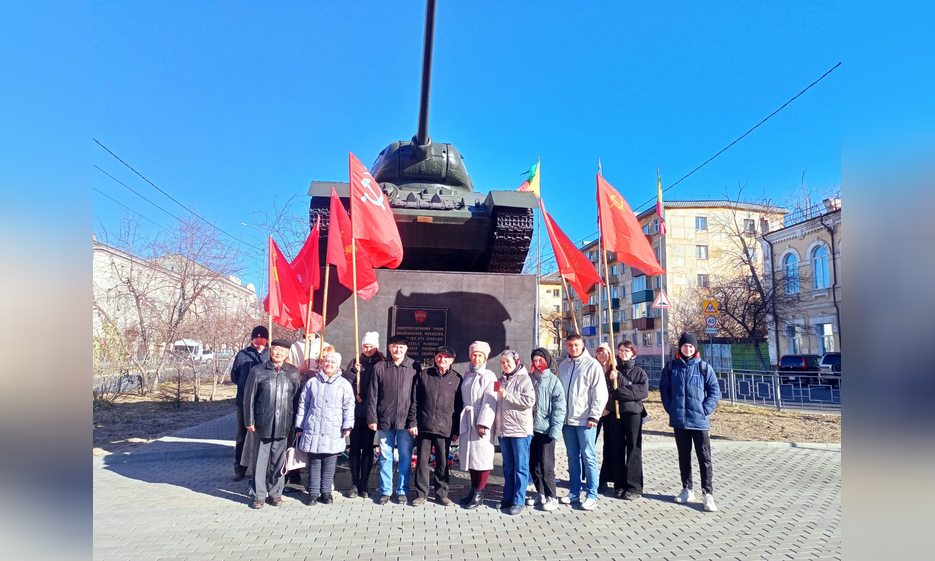 105-летие Ленинского комсомола отметили в Забайкалье — Забайкальское краевое отделение КПРФ